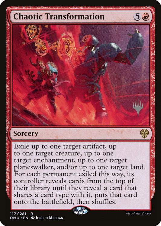Chaotic Transformation (Promo Pack) [Dominaria United Promos] Foil