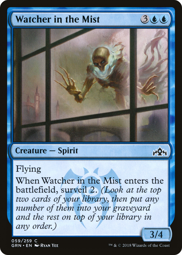 Watcher in the Mist (059) Foil - Guilds of Ravnica