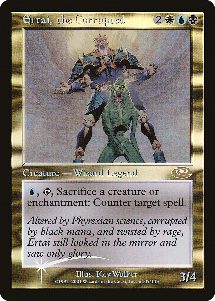 Ertai, the Corrupted (Kev Walker) [Planeshift] | Silver Goblin