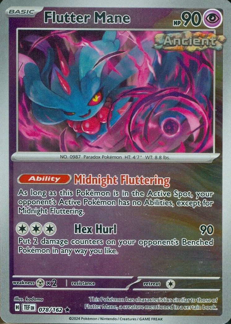 Flutter Mane (078/162) [Scarlet & Violet: Temporal Forces] | Silver Goblin