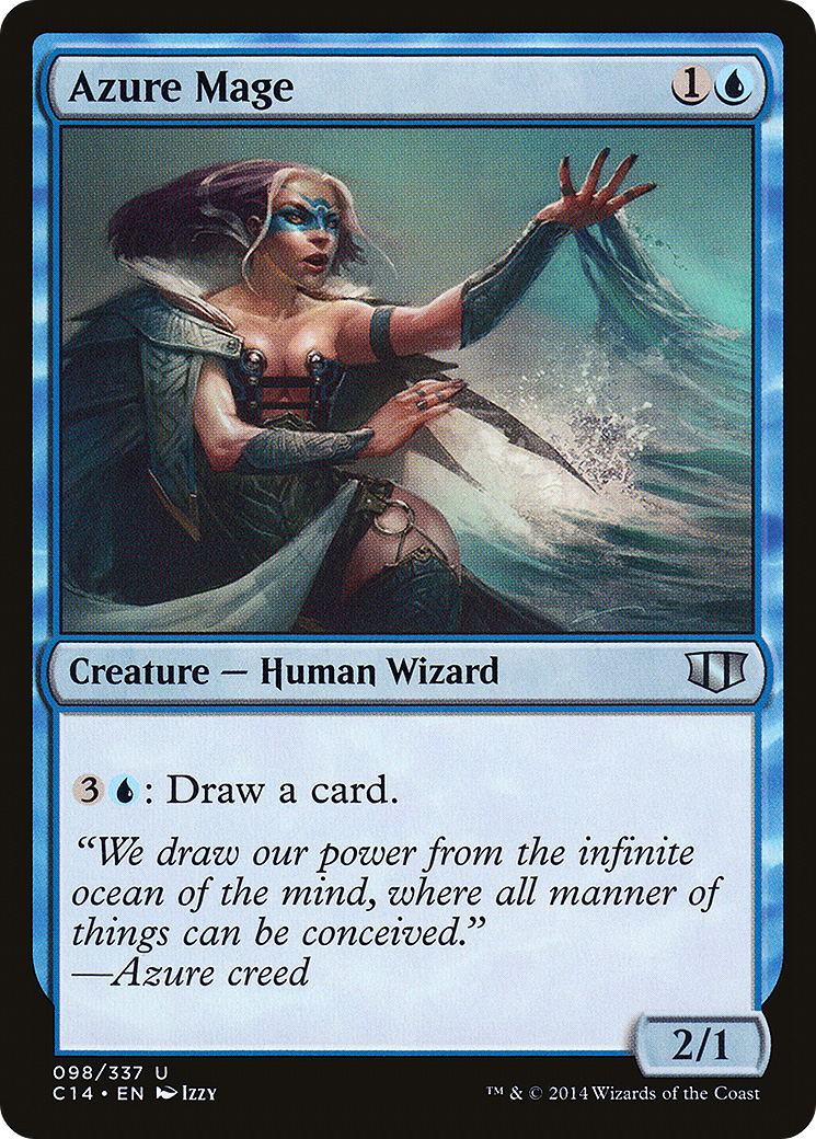 Azure Mage (098) - Commander 2014