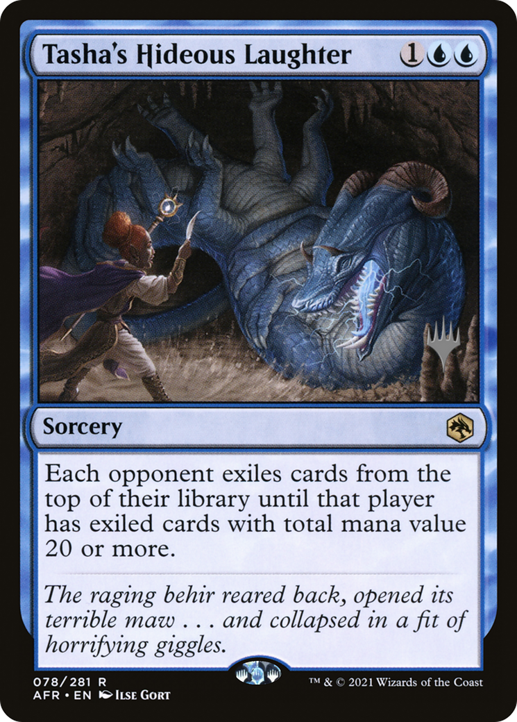 Tasha's Hideous Laughter (078) Foil - Adventures in the Forgotten Realms Promos