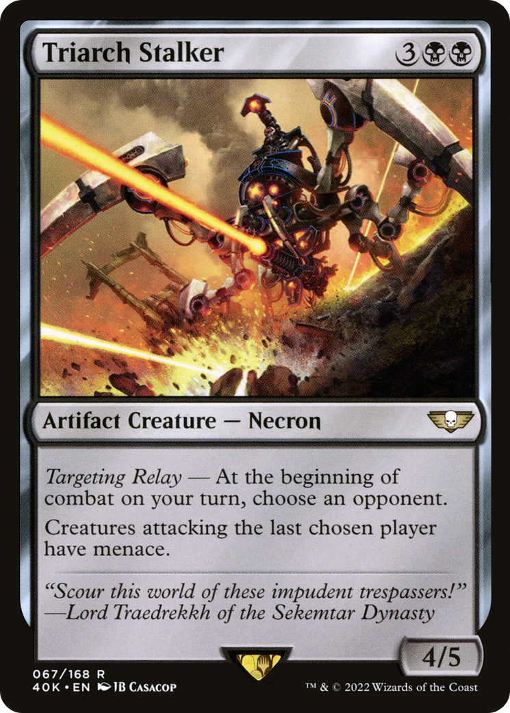 Triarch Stalker (067) - Warhammer 40,000 Commander