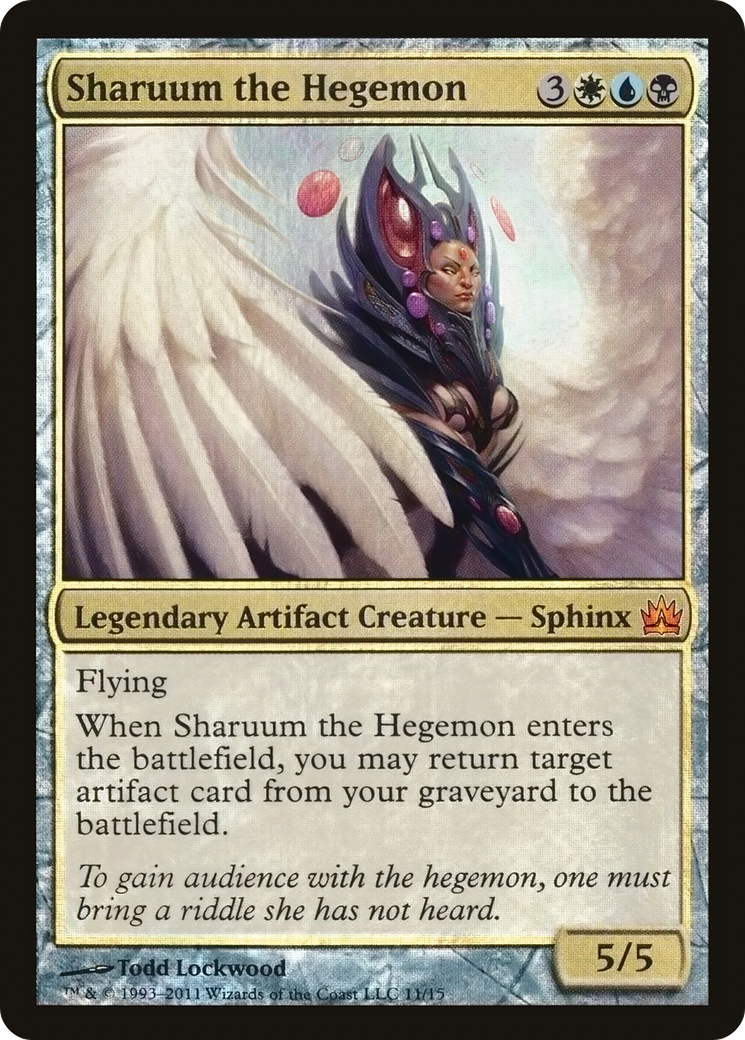 Sharuum the Hegemon (011) Foil - From the Vault: Legends