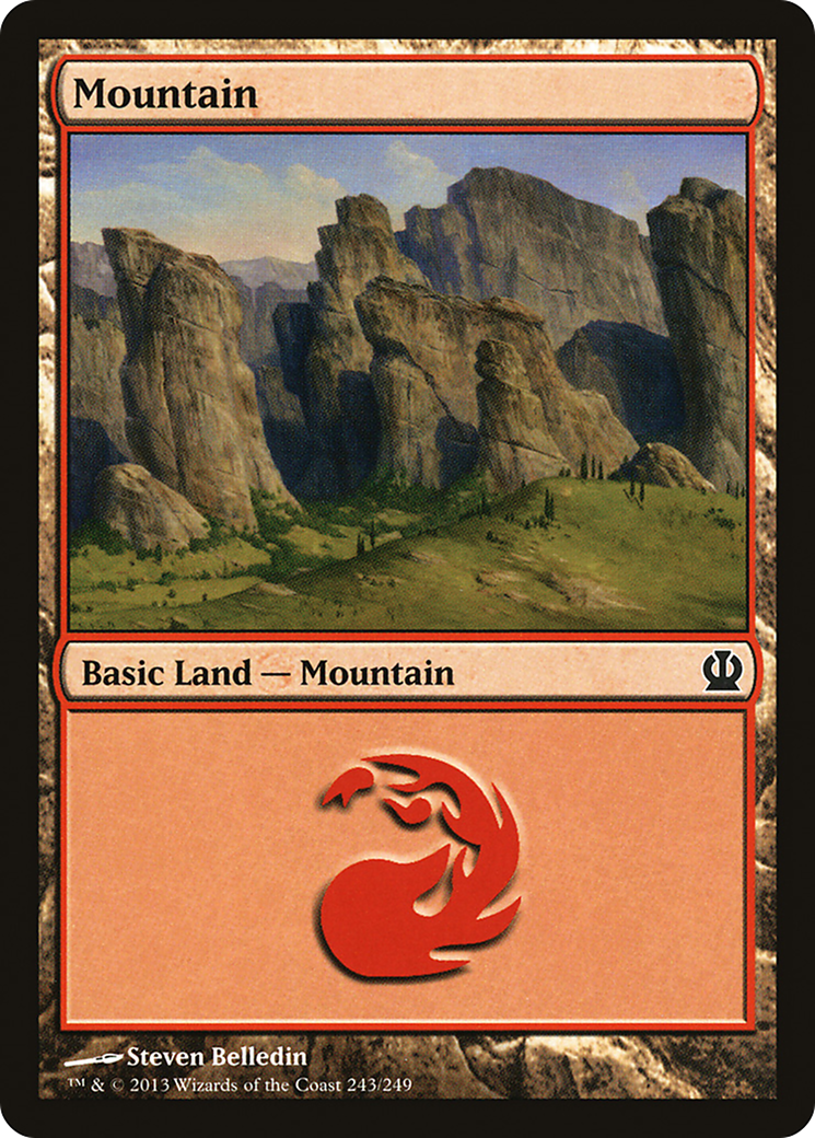 Mountain (243) - Theros