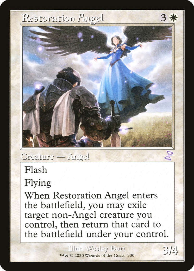 Restoration Angel (Retro) (300) Foil - Time Spiral Remastered