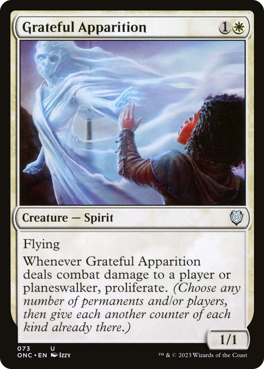 Grateful Apparition (073) - Phyrexia: All Will Be One Commander