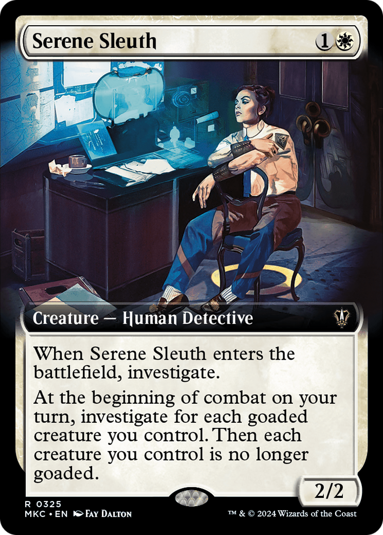 Serene Sleuth (Extended Art) (325) - Murders at Karlov Manor Commander