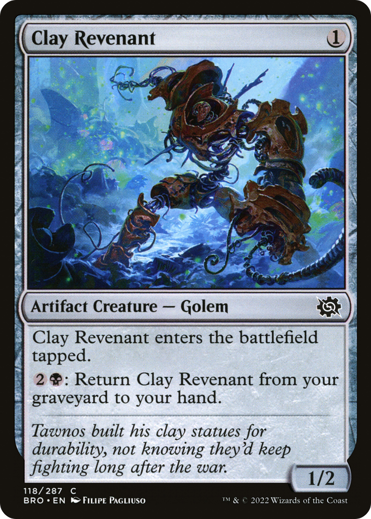 Clay Revenant [The Brothers' War] | Silver Goblin