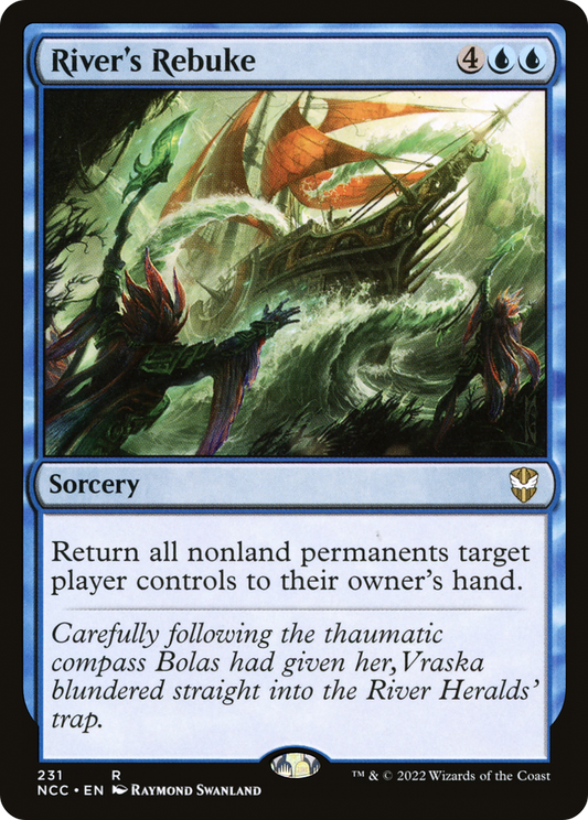 River's Rebuke (231) - New Capenna Commander