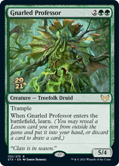 Gnarled Professor [Strixhaven: School of Mages Prerelease Promos] | Silver Goblin