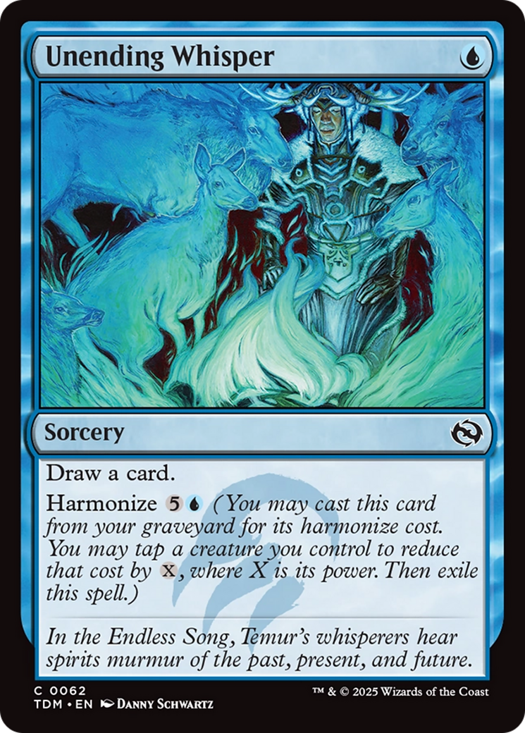 Unending Whisper (062) Foil - Tarkir: Dragonstorm