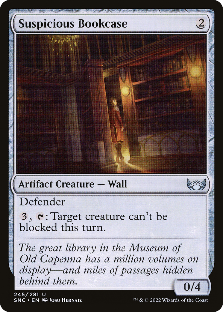 Suspicious Bookcase (245) - Streets of New Capenna