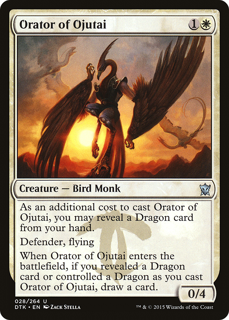 Orator of Ojutai (028) Foil - Dragons of Tarkir