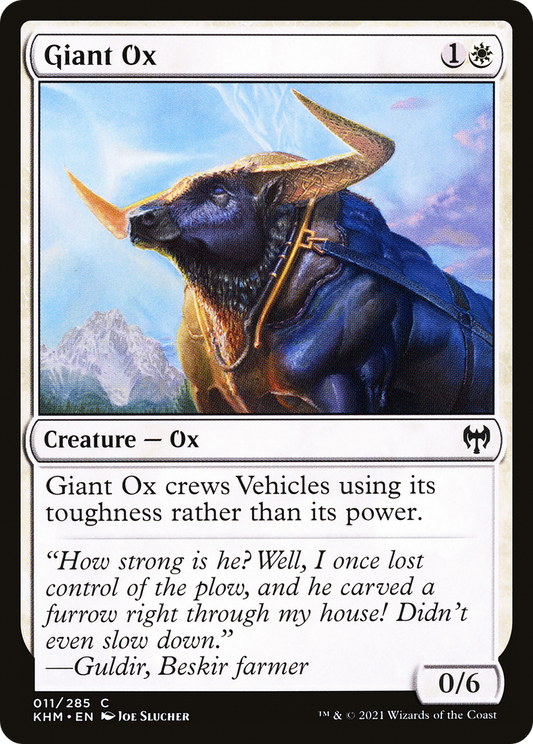 Giant Ox (011) - Kaldheim