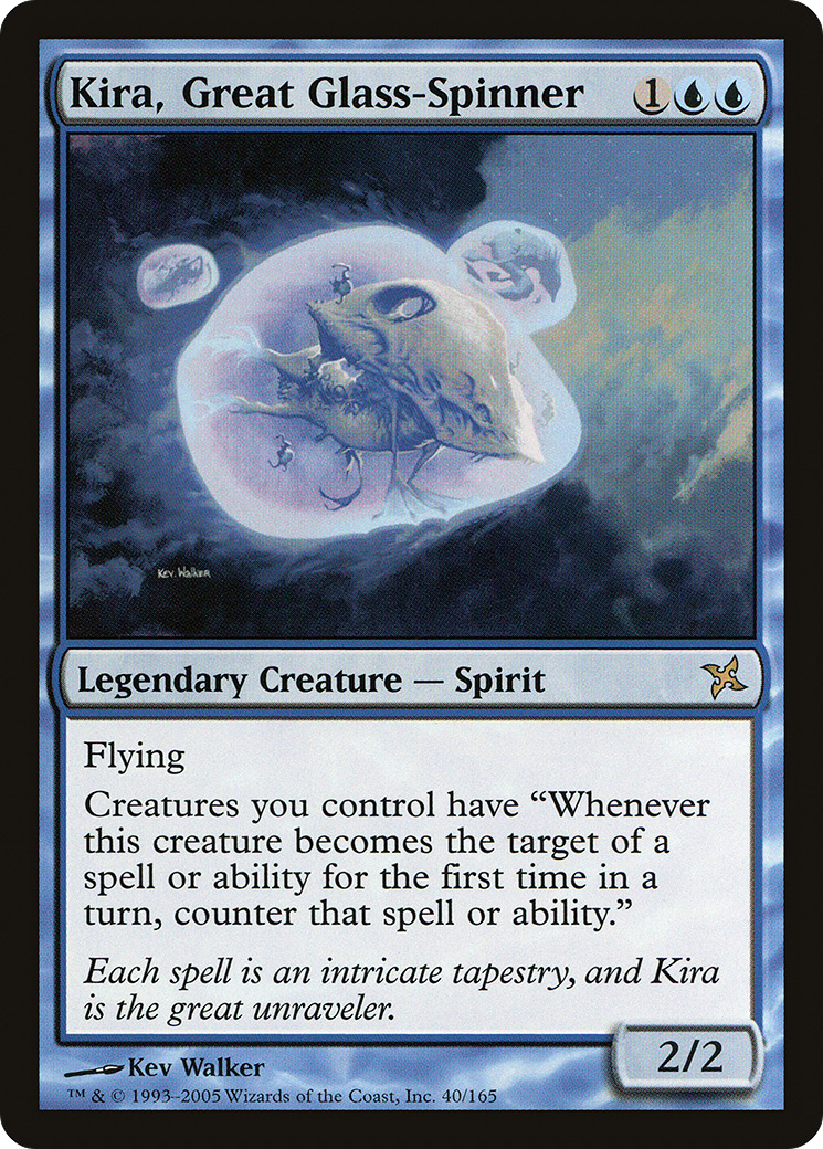 Kira, Great Glass-Spinner (040) - Betrayers of Kamigawa