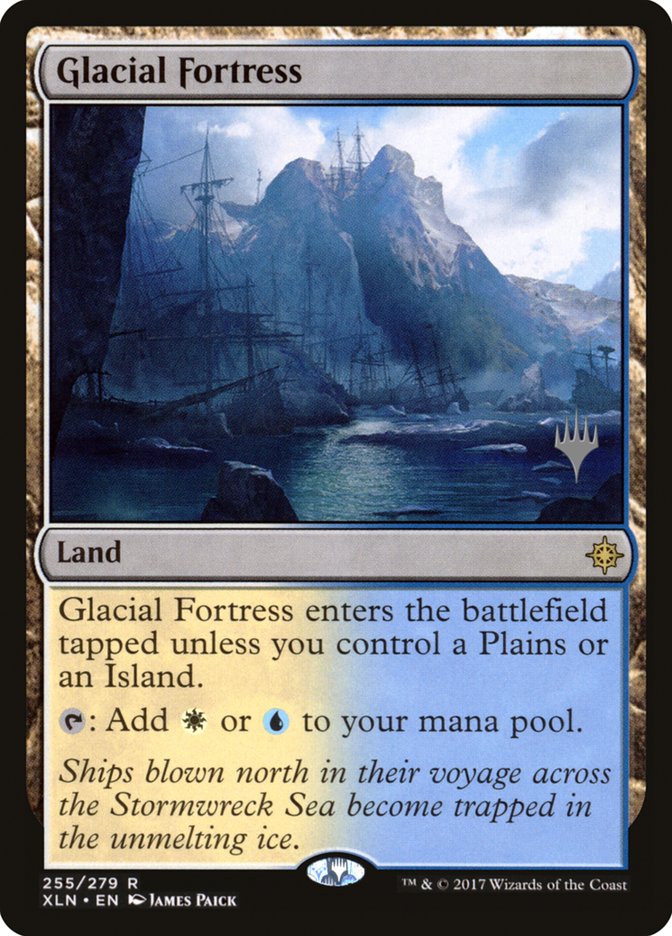 Glacial Fortress (Promo Pack) [Ixalan Promos] | Silver Goblin