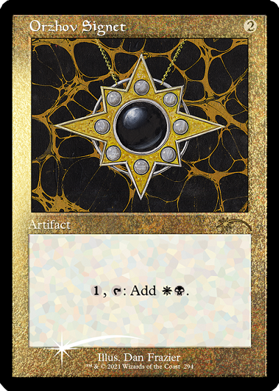 Orzhov Signet (Retro) (294) - Secret Lair Drop