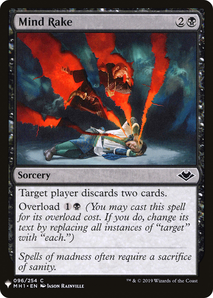 Mind Rake (MH1-96) - The List