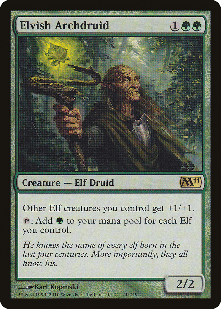 Elvish Archdruid (171) - Magic 2011
