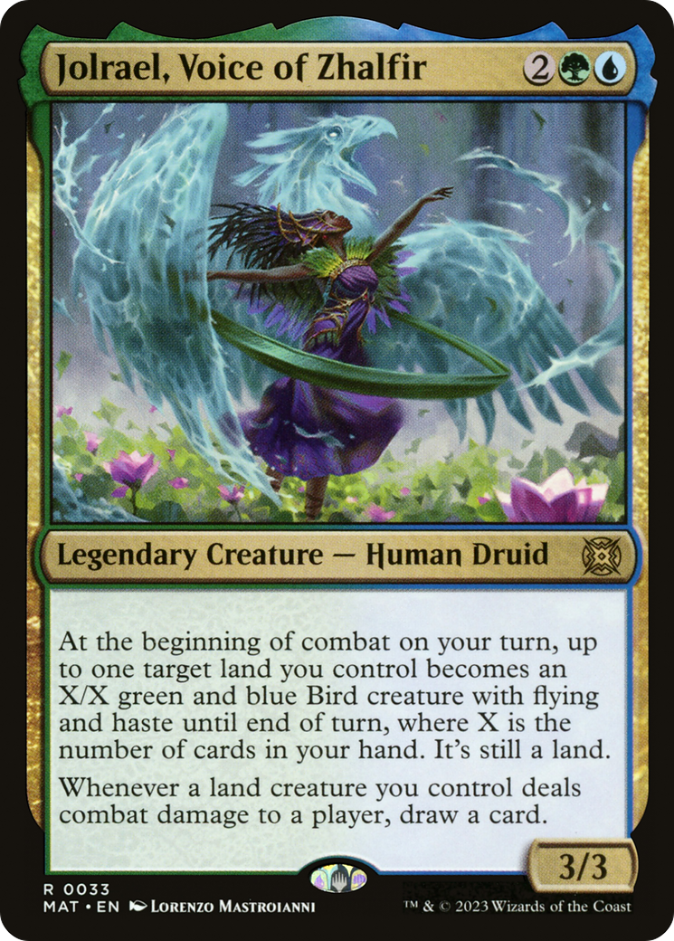Jolrael, Voice of Zhalfir (033) Foil - March of the Machine: The Aftermath