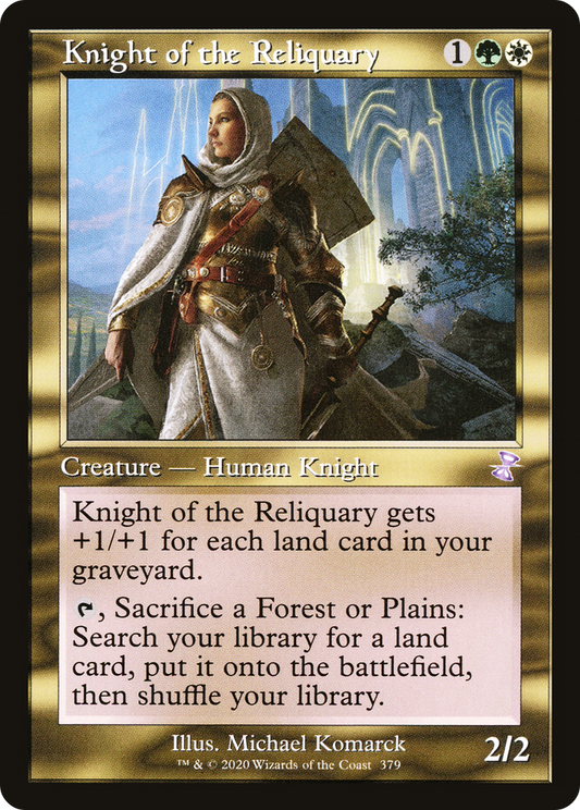 Knight of the Reliquary (Retro) (379) - Time Spiral Remastered