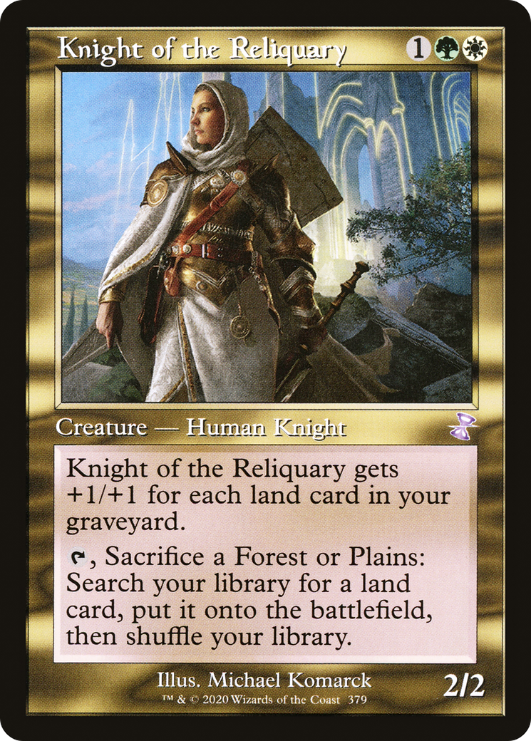 Knight of the Reliquary (Retro) (379) Foil - Time Spiral Remastered