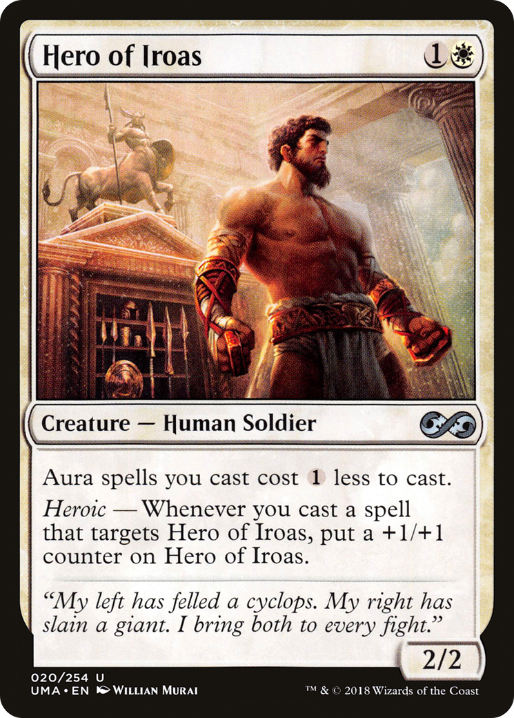 Hero of Iroas (020) Foil - Ultimate Masters