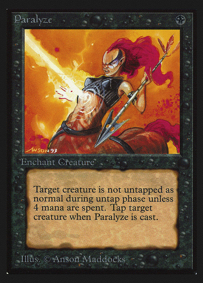 Paralyze [International Collectors' Edition] | Silver Goblin