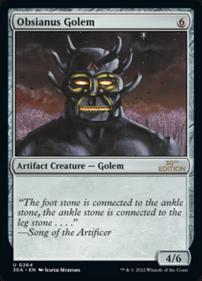 Obsianus Golem (264) - 30th Anniversary Edition