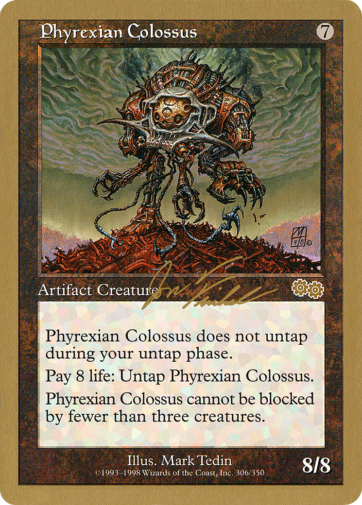 Phyrexian Colossus - 2000 Jon Finkel (USG) (Retro) - World Championship Decks 2000