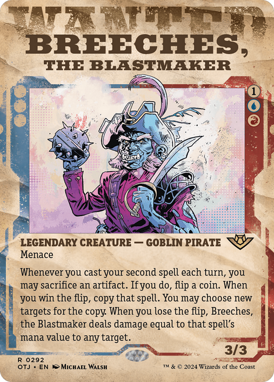 Breeches, the Blastmaker (Showcase) (292) - Outlaws of Thunder Junction