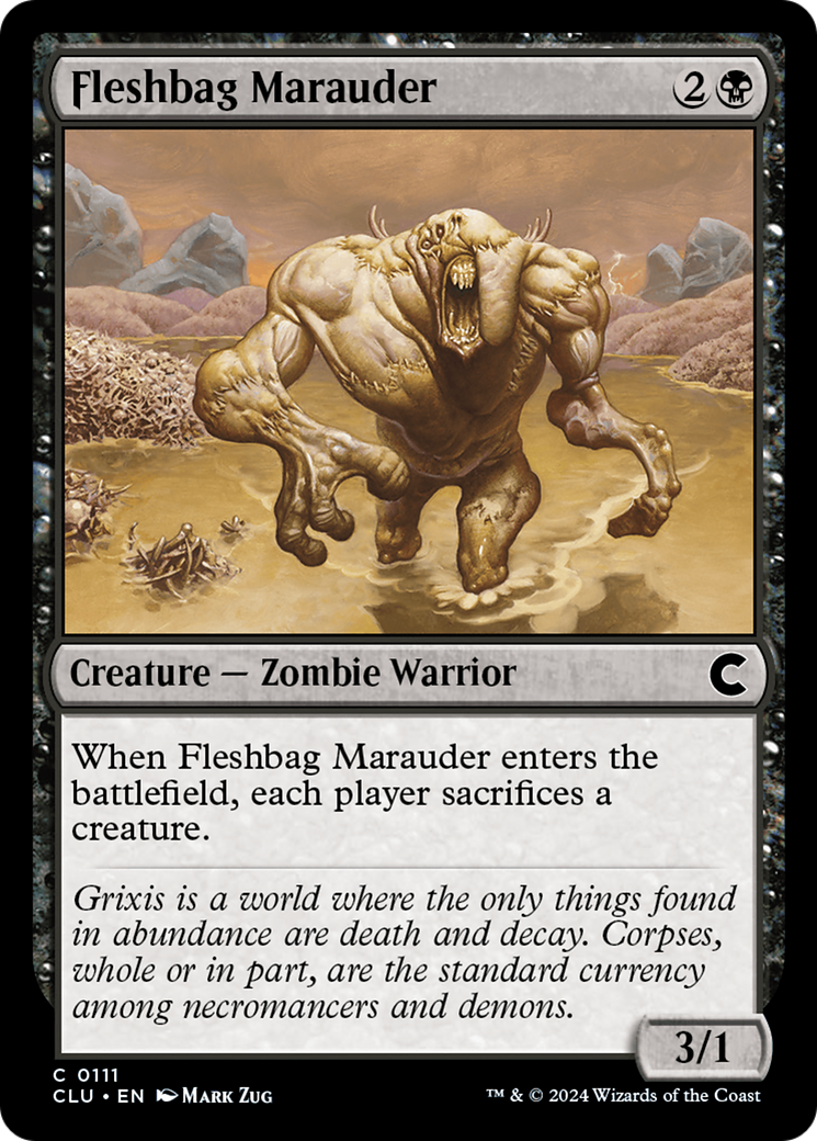 Fleshbag Marauder (111) - Ravnica: Clue Edition