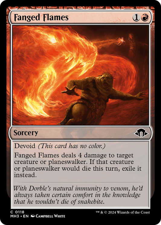 Fanged Flames [Modern Horizons 3] Foil