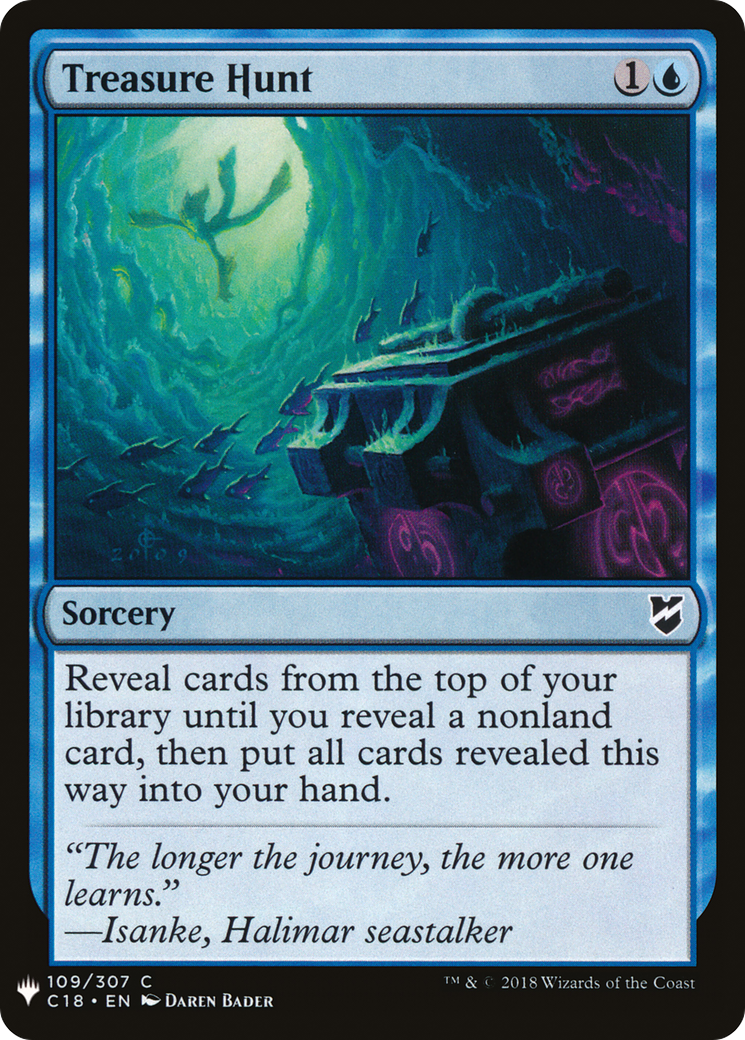 Treasure Hunt (C18-109) - The List