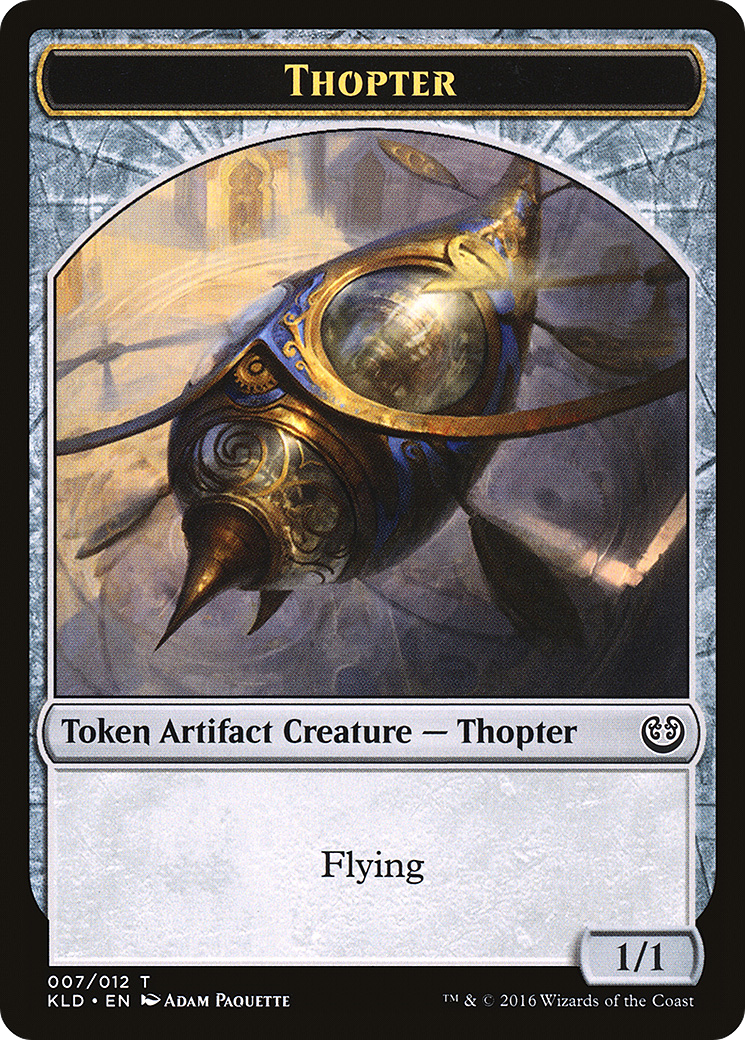 Thopter Token (007) - Kaladesh Tokens