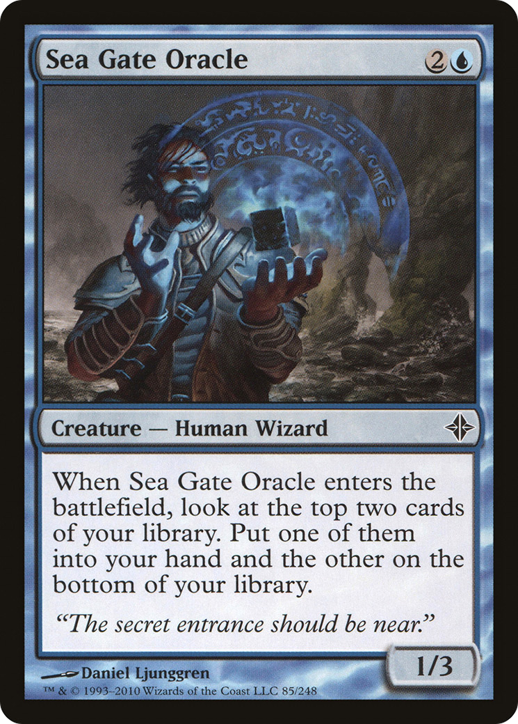 Sea Gate Oracle (085) - Rise of the Eldrazi
