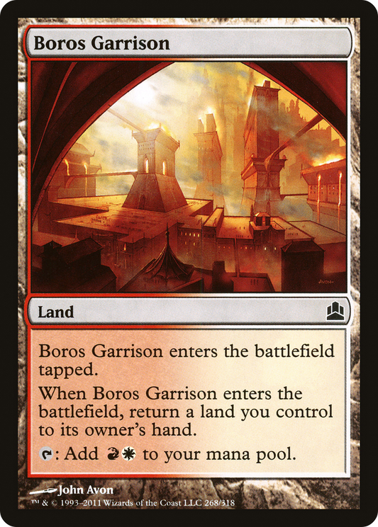 Boros Garrison (268) - Commander 2011