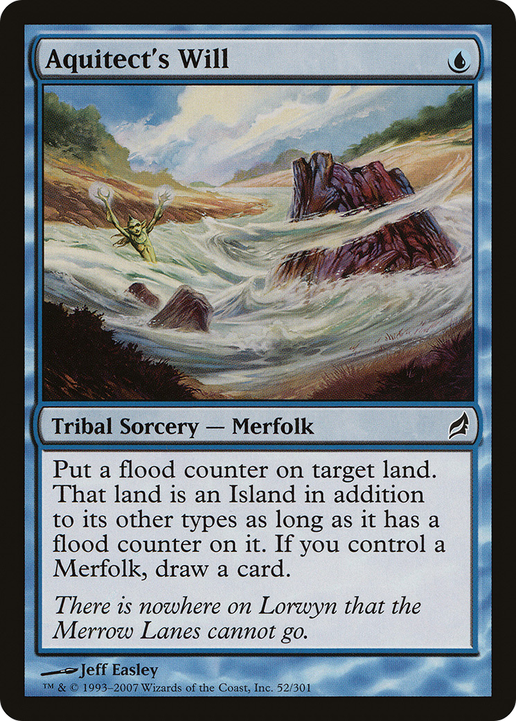 Aquitect's Will (052) Foil - Lorwyn