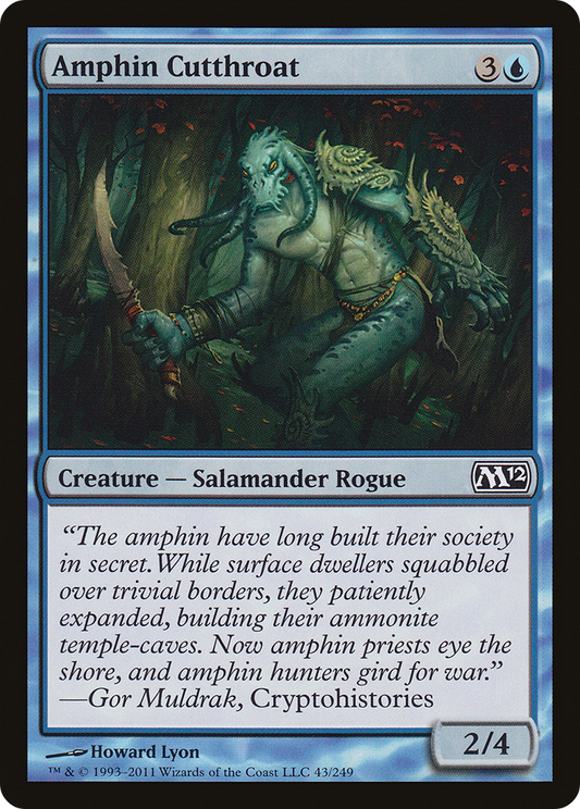 Amphin Cutthroat (043) Foil - Magic 2012