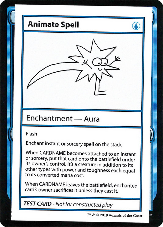 Animate Spell (016) - Mystery Booster Playtest Cards 2021