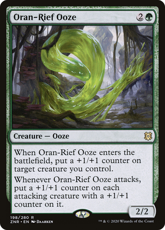 Oran-Rief Ooze (198) - Zendikar Rising
