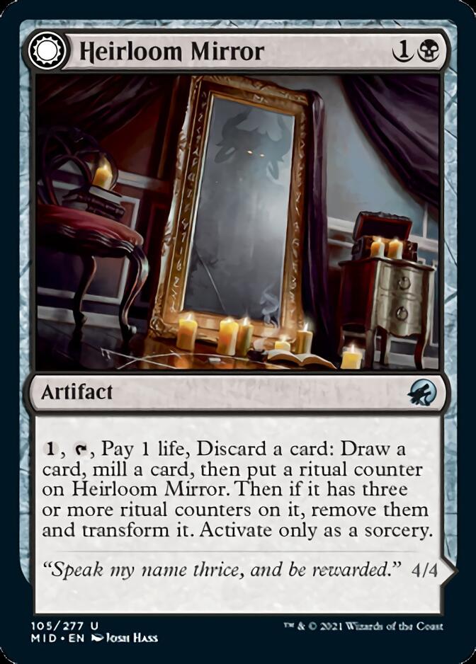 Heirloom Mirror (105) Foil - Innistrad: Midnight Hunt