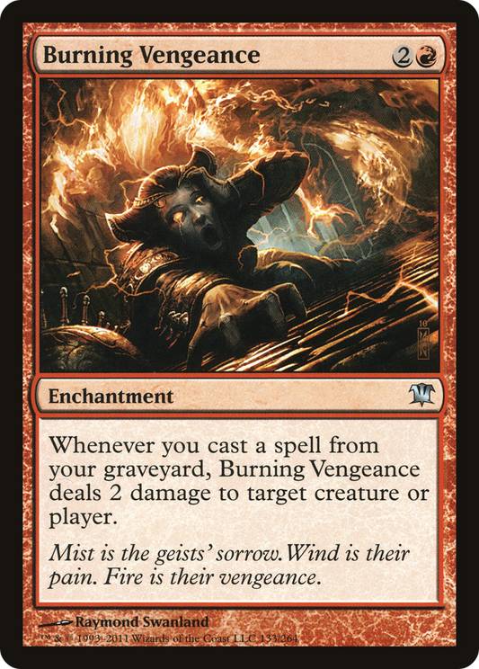 Burning Vengeance [Innistrad] Foil