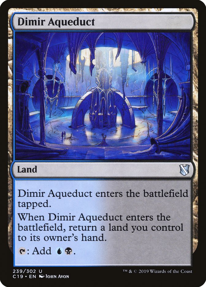 Dimir Aqueduct [Commander 2019] | Silver Goblin