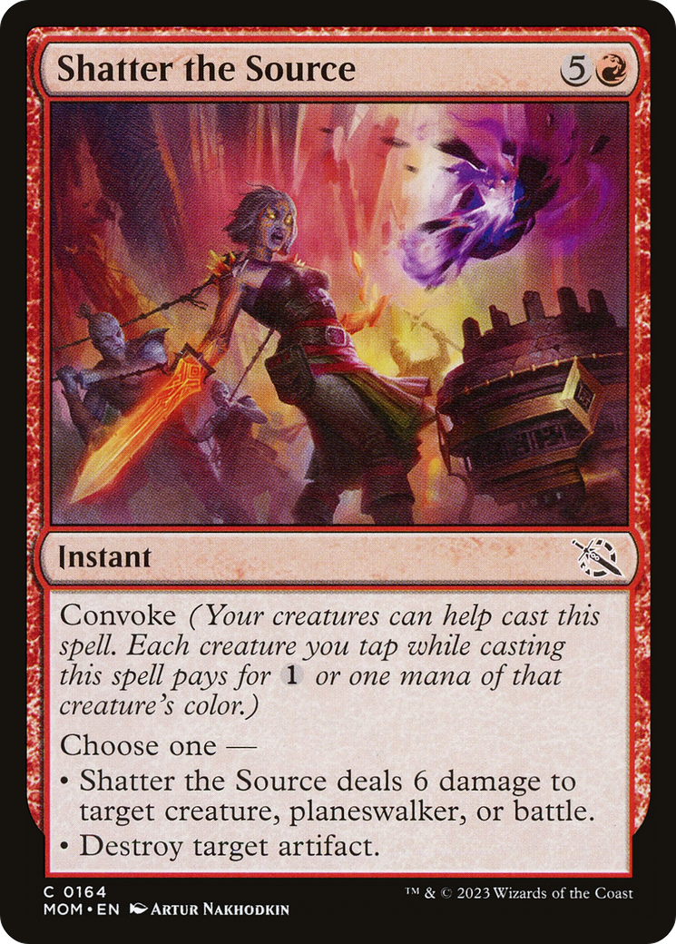 Shatter the Source [March of the Machine] | Silver Goblin