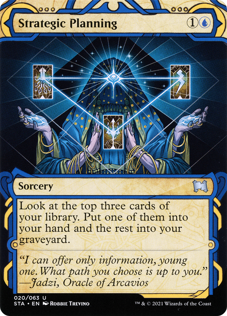 Strategic Planning (020) Foil - Strixhaven Mystical Archive