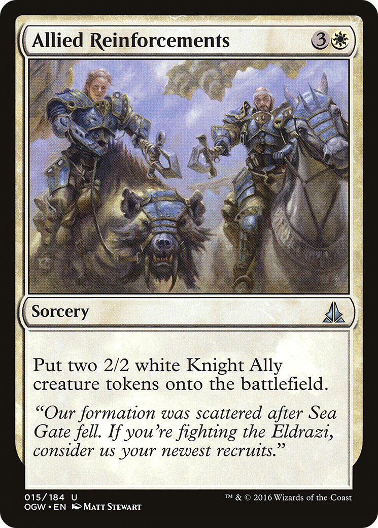 Allied Reinforcements (015) Foil - Oath of the Gatewatch