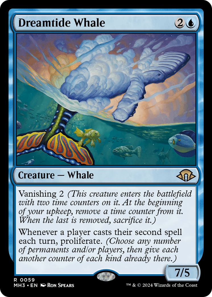 Dreamtide Whale (059) - Modern Horizons 3