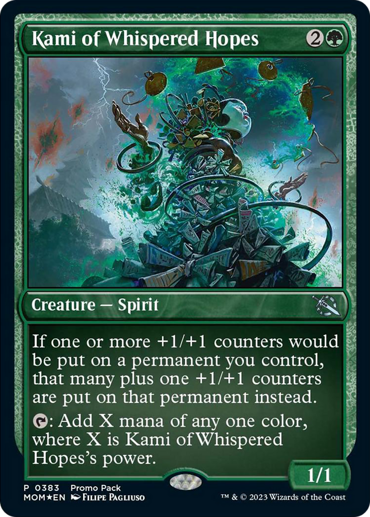 Kami of Whispered Hopes (383) Foil - March of the Machine